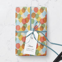 Sun-washed Coloured Party Balloons Pattern