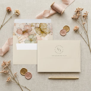 Sun-Washed Garden Ivory ID1283 Envelope