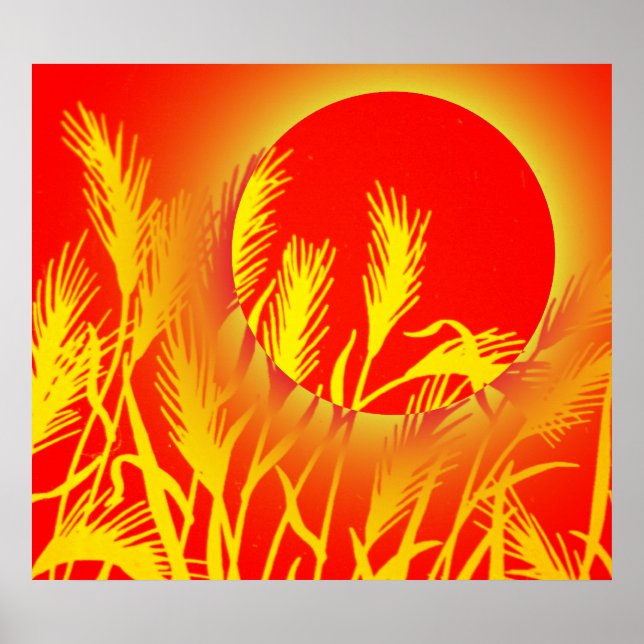 Sun Wheat Poster (Front)