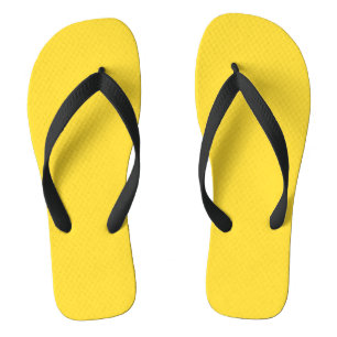 Sun Yellow Solid Colour Classic Elegant Jandals