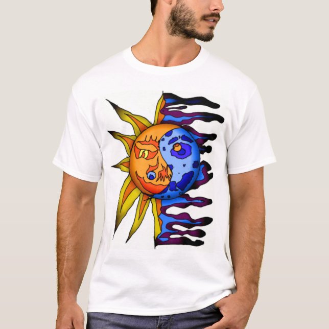 Sun Ying Yang 2 T-Shirt (Front)