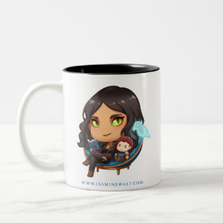 Sunaya Reading Chibi Mug