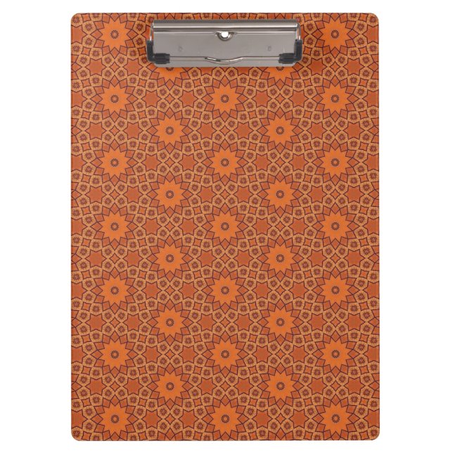 Sunbaked Star Medallion Clipboard (Front)