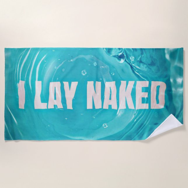 Sunbathers Beach Towel (Front)