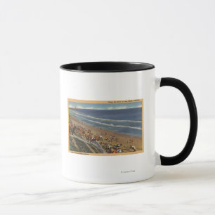 Sunbathers Looking Towards Belmont Shores Mug