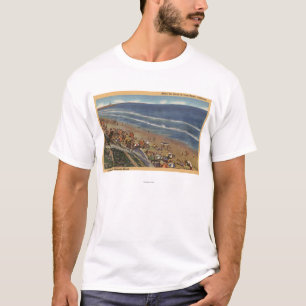 Sunbathers Looking Towards Belmont Shores T-Shirt
