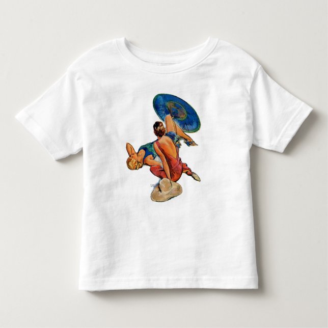 Sunbathers Toddler T-Shirt (Front)