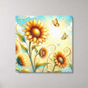 Sunbeam Serenade Canvas Print