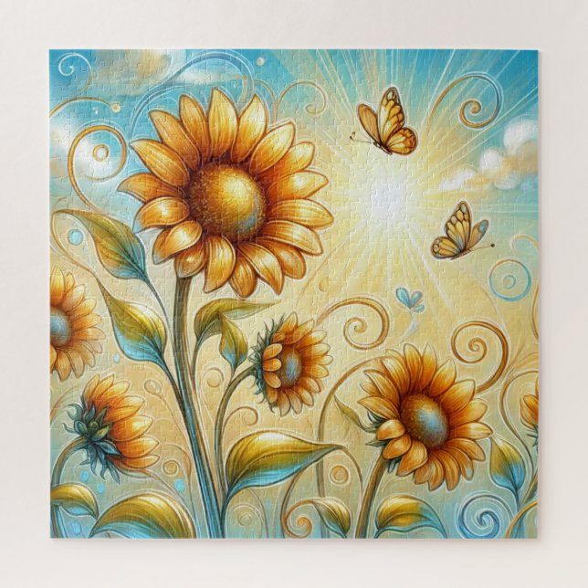 Sunbeam Serenade Jigsaw Puzzle (Vertical)