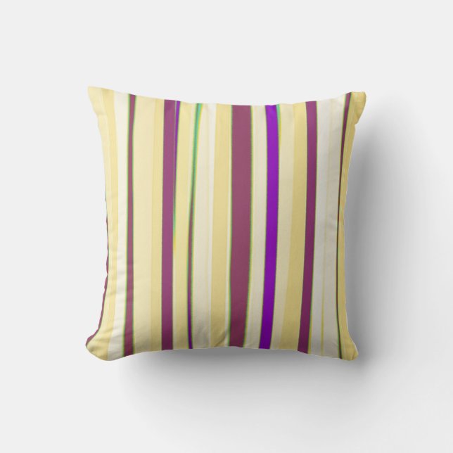 Sunbrella Castanet Beach Stripes 2 Cushion (Front)