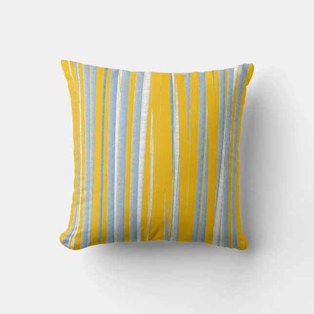 Sunbrella Castanet Beach Stripes 3 Cushion (Front)