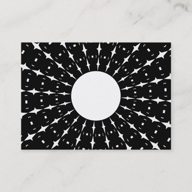 Sunburst 05 business card (Front)