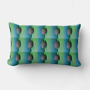 Sunburst Easter Egg Lumbar Cushion