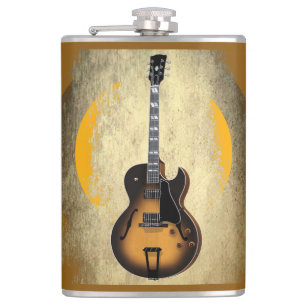 Sunburst Guitar Flask
