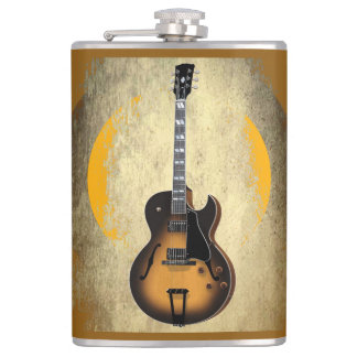 Sunburst Guitar Flask
