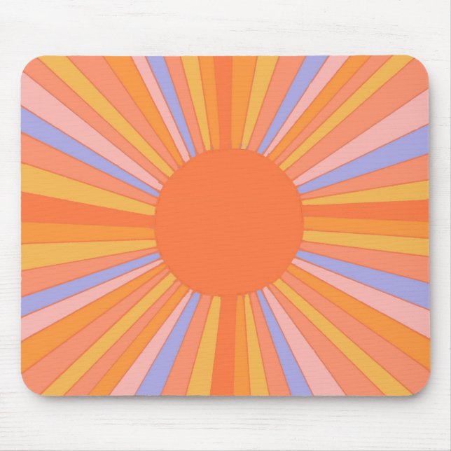 Sunburst Mouse Pad (Front)