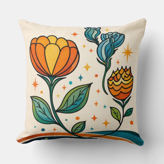 Sunburst Serenade Cushion (Front)