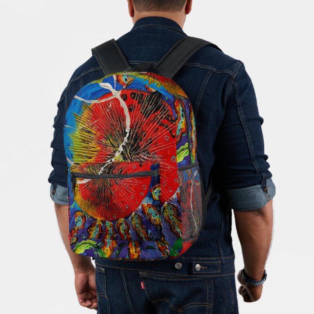 sunburst sunflower back pack (Insitu (Model))