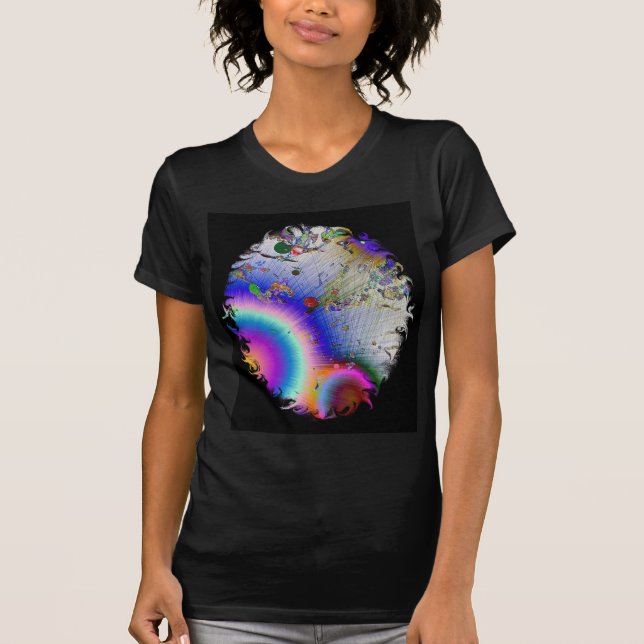 Sunburst with Oval Frame T-Shirt (Front)