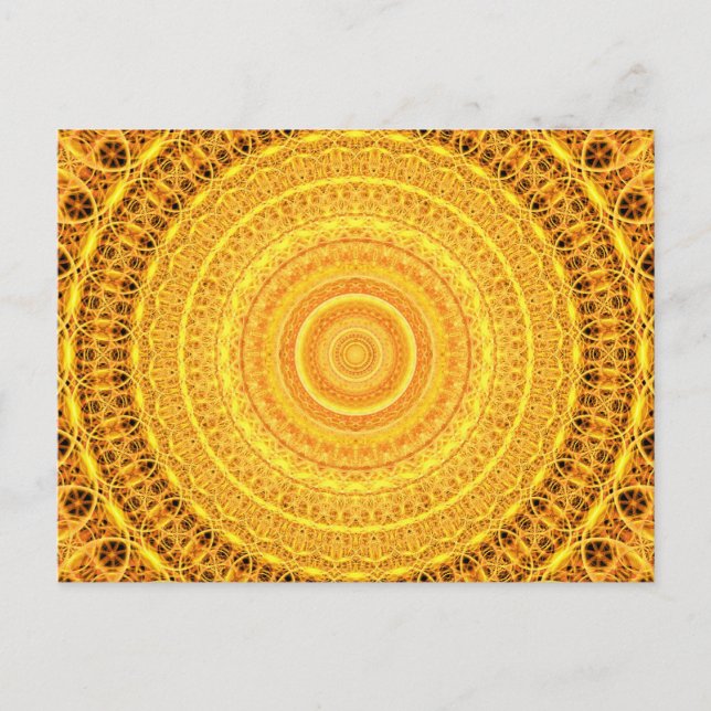 Suncatcher Mandala Postcard (Front)