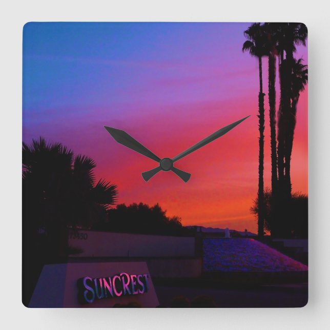 SUNCREST WALL CLOCK (Front)