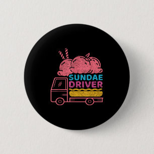 Sundae Driver Weed Strain 6 Cm Round Badge