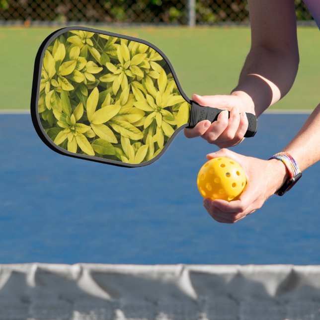 Sundance Mexican Orange Plant Floral Pickleball Paddle (Insitu)
