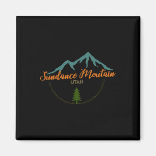 Sundance Mountain Utah Adventure Skiing Snowboard  Magnet
