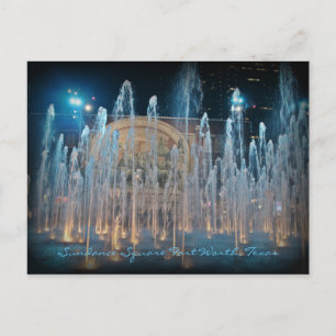 Sundance Square Chisholm Trail Mural Postcard