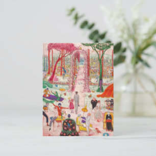 Sunday Afternoon in the Country Holiday Postcard