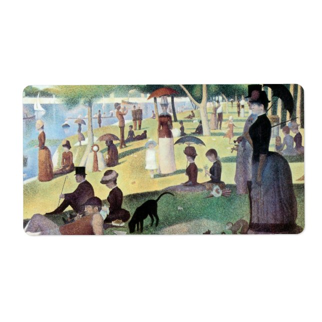 Sunday Afternoon, Island La Grande Jatte by Seurat (Front)