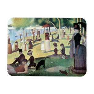 Sunday Afternoon, Island La Grande Jatte by Seurat Magnet