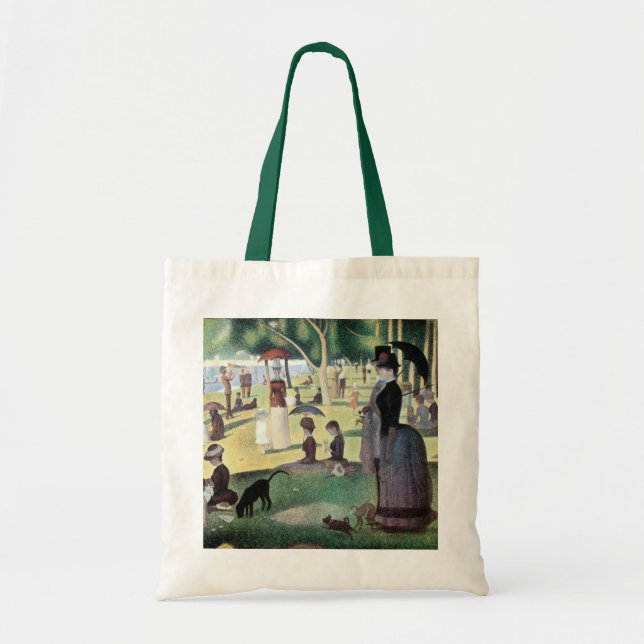 Sunday Afternoon, Island La Grande Jatte by Seurat Tote Bag (Front)