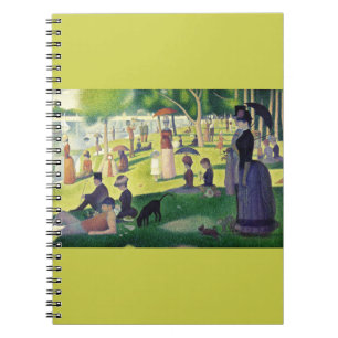 Sunday afternoon on La Grande by Georges Seurat Notebook