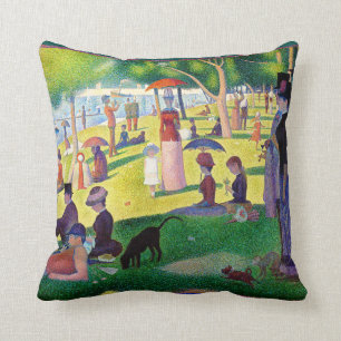 Sunday Afternoon On The Island Of La Grande Jatte Cushion