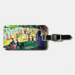 Sunday Afternoon On The Island Of La Grande Jatte Luggage Tag