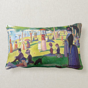 Sunday Afternoon On The Island Of La Grande Jatte Lumbar Cushion