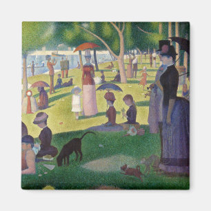Sunday Afternoon on the Island of La Grande Jatte Magnet