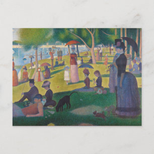 Sunday Afternoon on the Island of La Grande Jatte Postcard