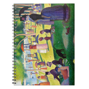 Sunday Afternoon On The Island Of La Grande Jatte Spiral Notebook