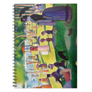 Sunday Afternoon On The Island Of La Grande Jatte Spiral Notebook