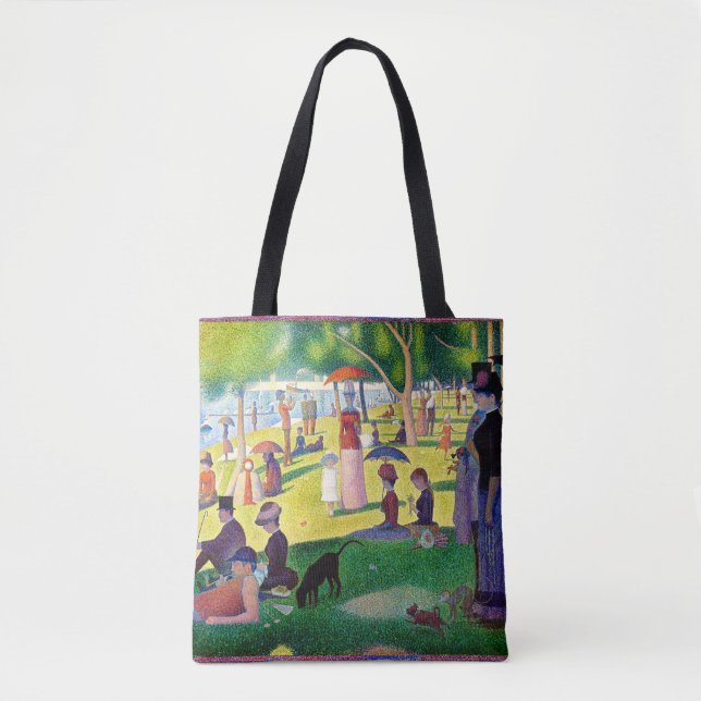 Sunday Afternoon On The Island Of La Grande Jatte Tote Bag (Front)