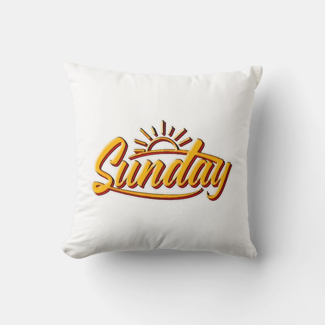 SUNDAY BEST SUMMER CUSHION (Front)
