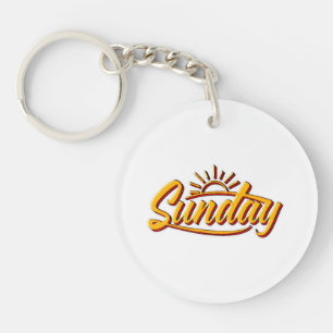 SUNDAY BEST SUMMER KEY RING