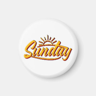 SUNDAY BEST SUMMER MAGNET