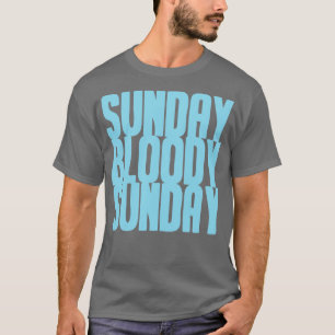 Sunday Bloody Sunday blue T-Shirt