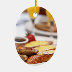Sunday Brunch Ceramic Tree Decoration