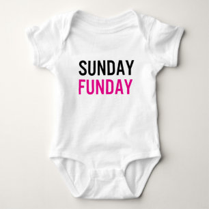 Sunday Funday Baby One Piece Bodysuit