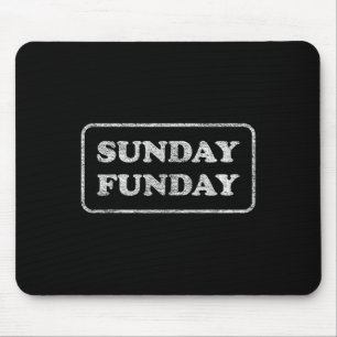 Sunday Funday Brunch Footll Sports Bbq Mouse Pad