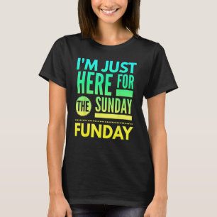 Sunday Funday Football Sports Funny Football_6 T-Shirt